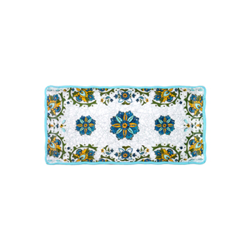 Le Cadeaux Biscuit Tray Allegra Turquoise